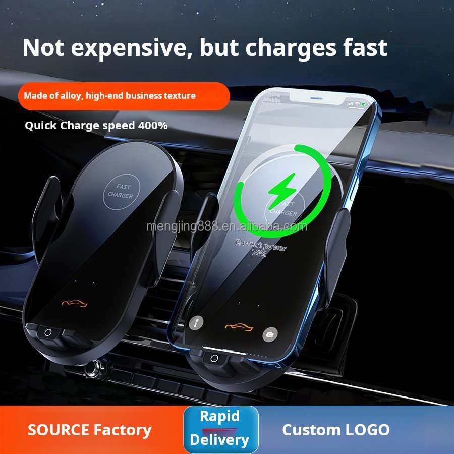 Car 66W magnetic wireless fast charge navigation support mobile phone holders magnetic mobile phone holder