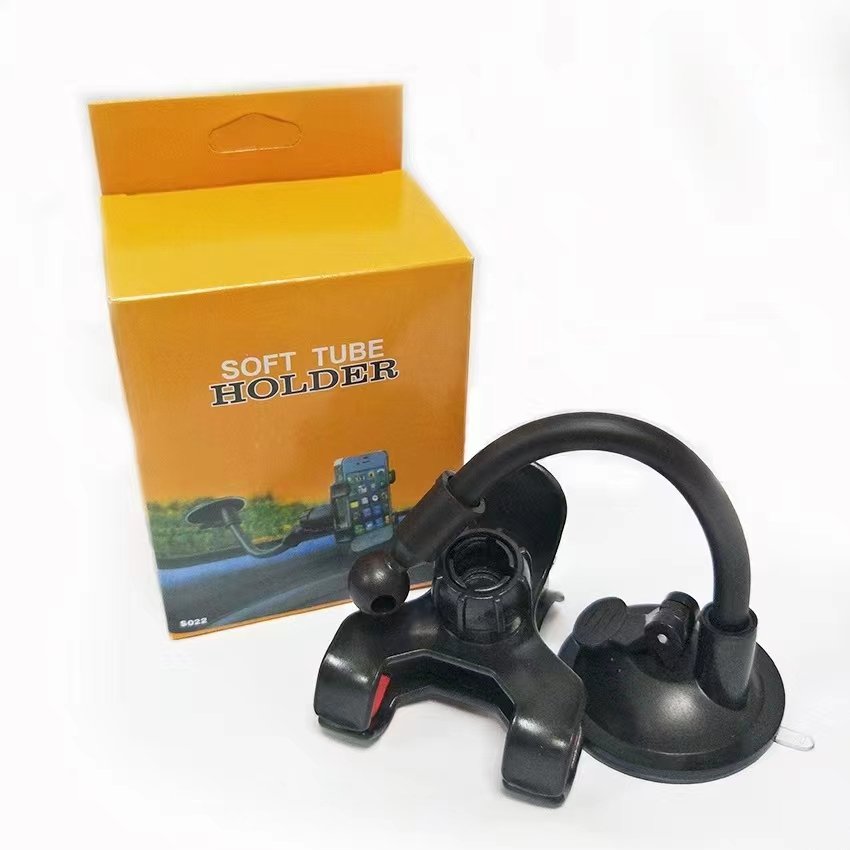 Plastic Long Arm Sucker Cup Plastic 360 Degree Car Cell Phone Holder Windshield Car Mount Holder
