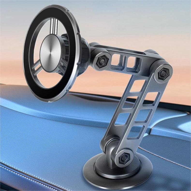 Hot Selling Magnetic Car Mobile Phone Holder 360 Rotating Phone Holder Foldable Air Vent Dashboard Mobile Phone Holder For Car