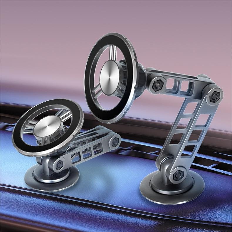 Hot Selling Magnetic Car Mobile Phone Holder 360 Rotating Phone Holder Foldable Air Vent Dashboard Mobile Phone Holder For Car