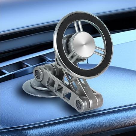 Hot Selling Magnetic Car Mobile Phone Holder 360 Rotating Phone Holder Foldable Air Vent Dashboard Mobile Phone Holder For Car