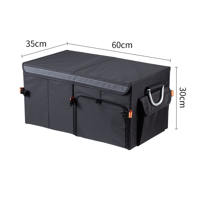 SHIMOYAMA Car Seat Gap Car Trunk Storage Box Grocery Organizer Large Capacity Backseat Storage Box For SUV Keep Car Trunk Neat