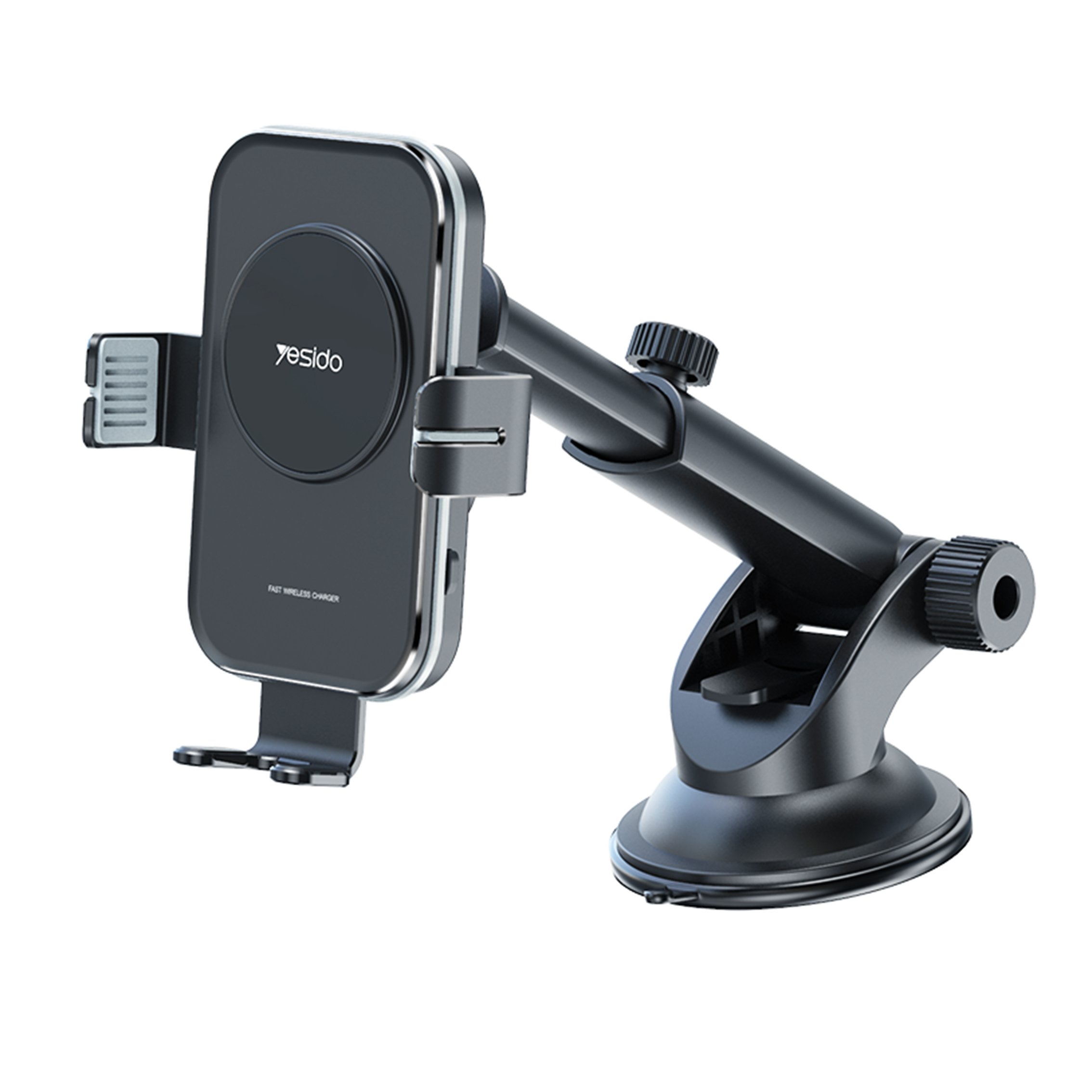 C118 15W Fast Automatic Sensor Wireless Car Vent Charger Mobile Smart Phone Charging Stand Mount Holder Charger For IP