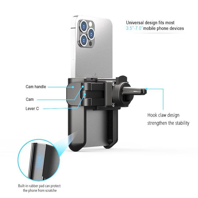 ABS universal smart car holder phone automatically air vent car phone holder