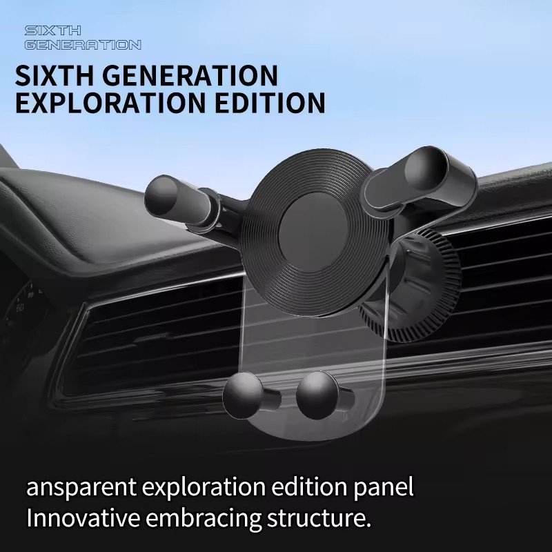 2025 Hot Selling Factory Wholesale 360 Degree Adjustment Stable Metal Hook Design Car Air Vent Phone Holder
