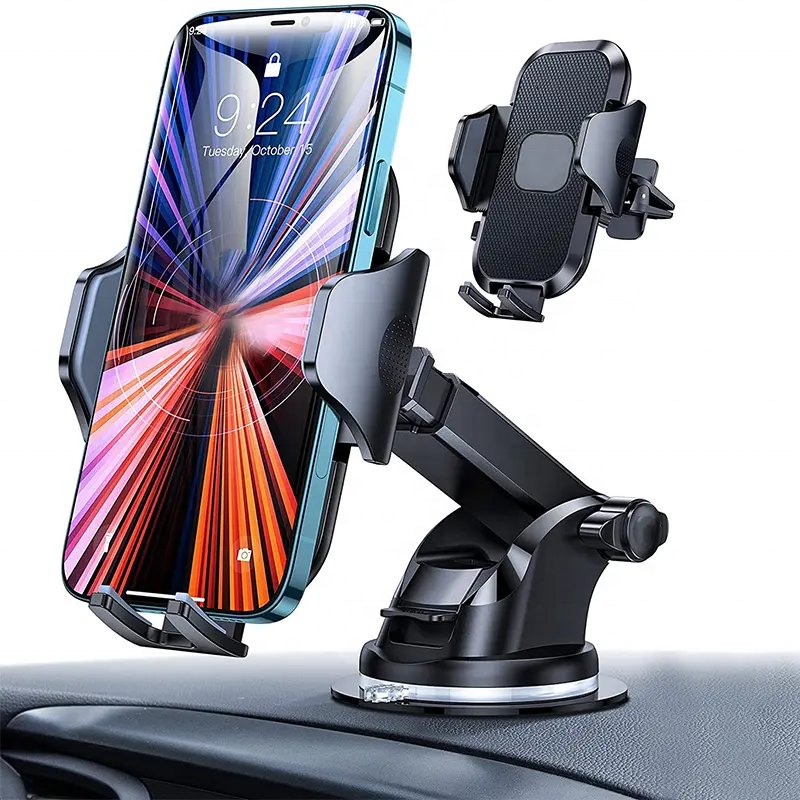 Adjustable Car Phone Holders Strong Suction Cup Mobile Phone Holder Car Stand Windshield Gravity Sucker Car Cell Phone Holder