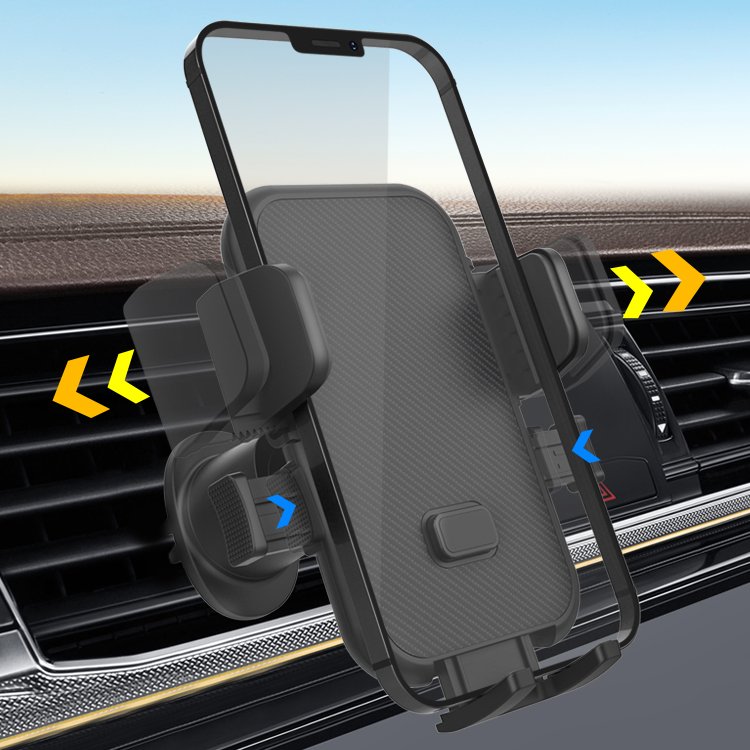 Hot Selling Product Upgrade Car Air Vent Mount Adjustable Mobile Phone Holder Vehicle Cellphone Mount
