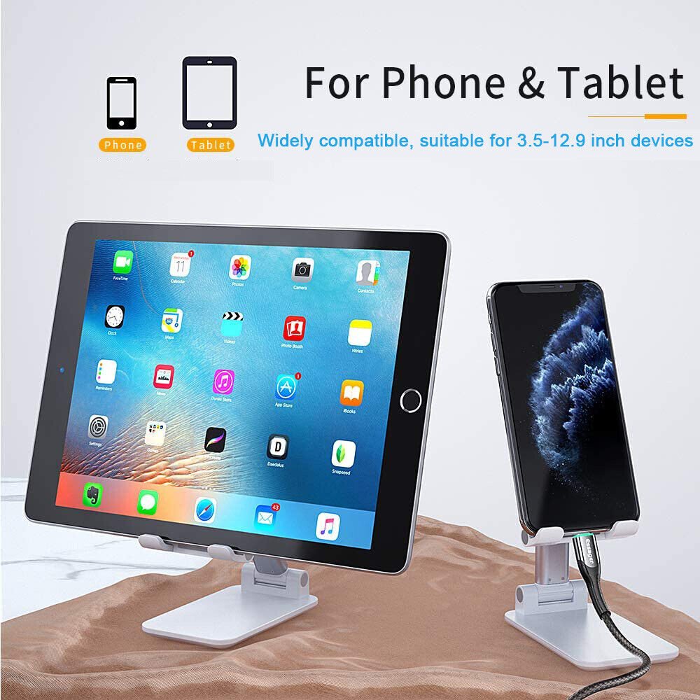 Foldable Adjustable Tablet Mobile Phone for Ipad Iphone Desktop Holder Mount Stand Desk Phone Gua Phone Holder in Bed YANGTSE