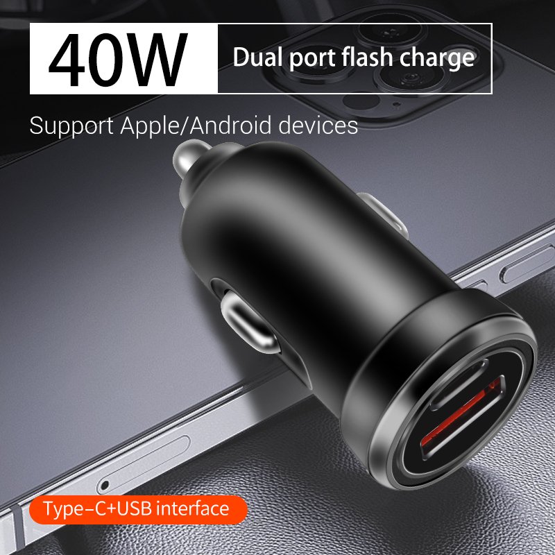 Factory Sale Smart PD20W USB QC3.0 Universal Travel Adapter 2 In 1 38W Wireless Electric Fast Car Charging for Cell Phone