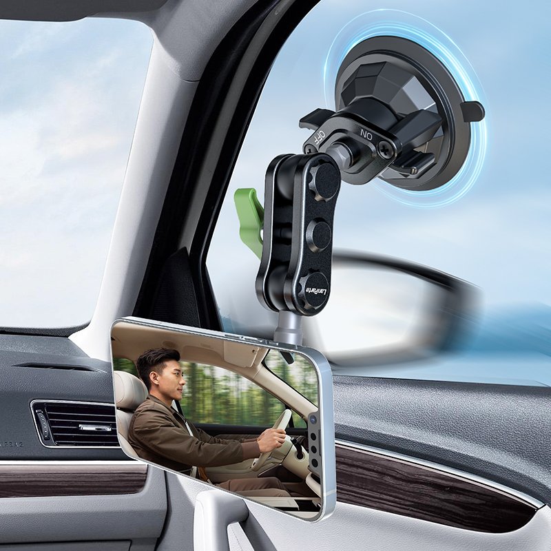 Custom Car Dashboard Mount Magnetic Mobile Phone Holder Suction Mount Magnet Phone Holder for Magsafe Phone Mount