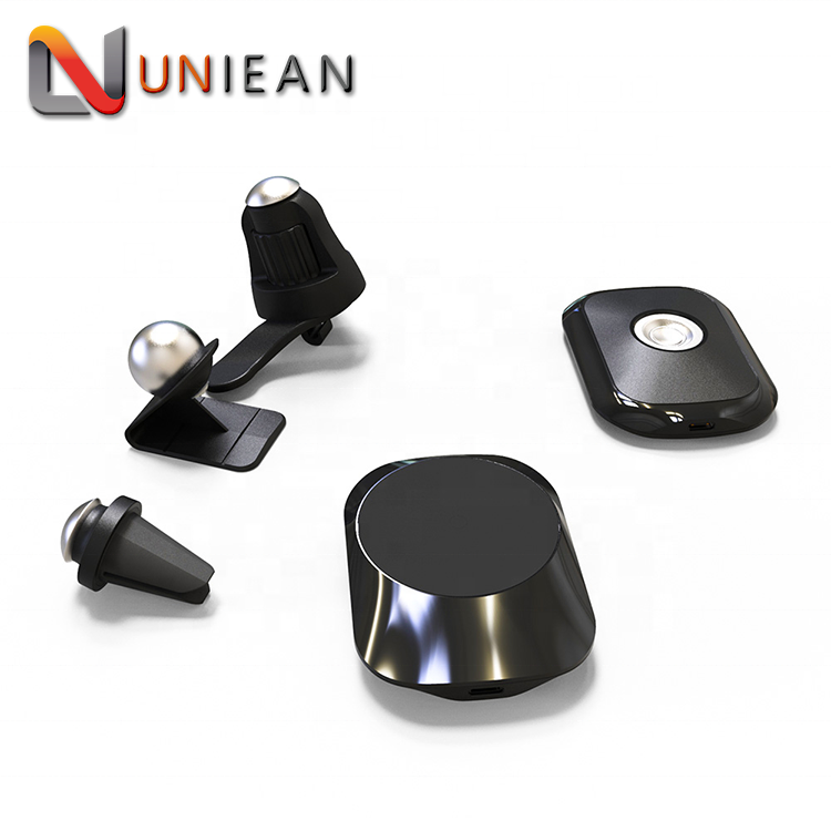 15w Magnetic USB-C Car Phone Holder Wireless Car Charger Fast Charging for Cars