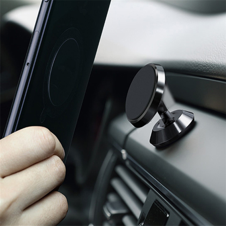 360 degree flexible universal magnetic car cell phone holder support custom logo metal phone holder for phones