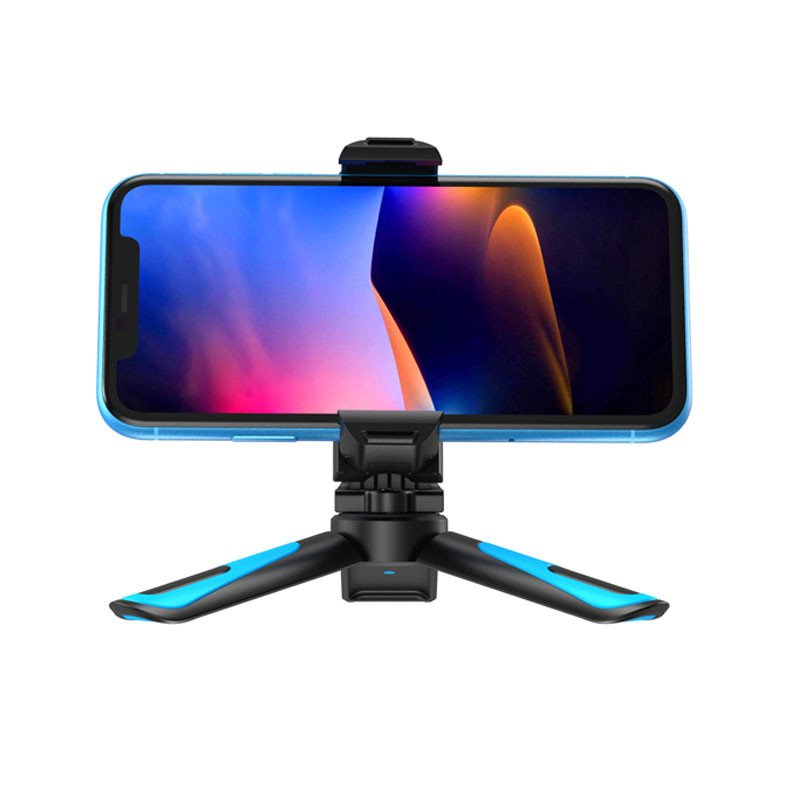 2020 New Custom Multifunctional Flexible Desk Phone Stand Adjustable Portable Tripod Clip Phone Holder