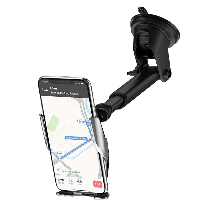 HOCO S14 Surpass Automatic Induction Wireless 15W Charging Car Phone Holder