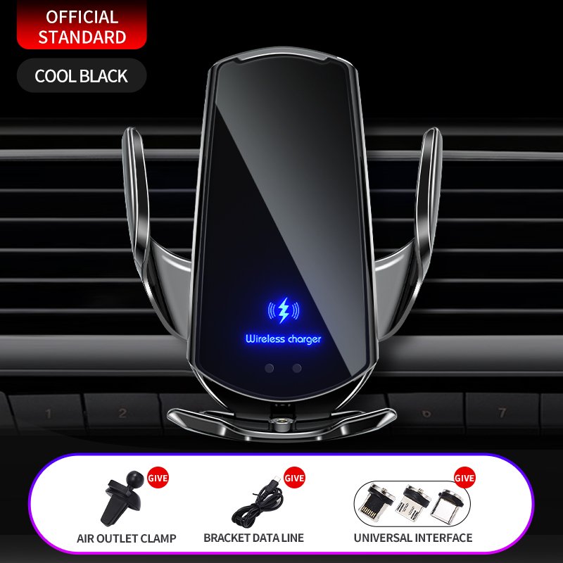 Car Wireless Charger Holder 15W Q3 Magnetic Charging Air Vent Mount Holder Mobile Phone Qi Wireless Charger