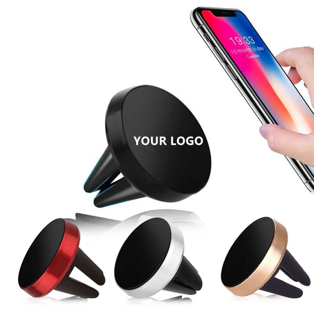 Free Sample Best Selling Air Vent Mount Magnetic Car Holder Mobile Cell Phone Magnet Holder For Samrtphones