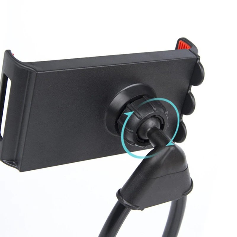 Lazy Neck cellphone Holder Flexible 360 Degree Rotation Mobile Phone Neck Holder Mount Holder for Bed Secure Clamp Comfortable