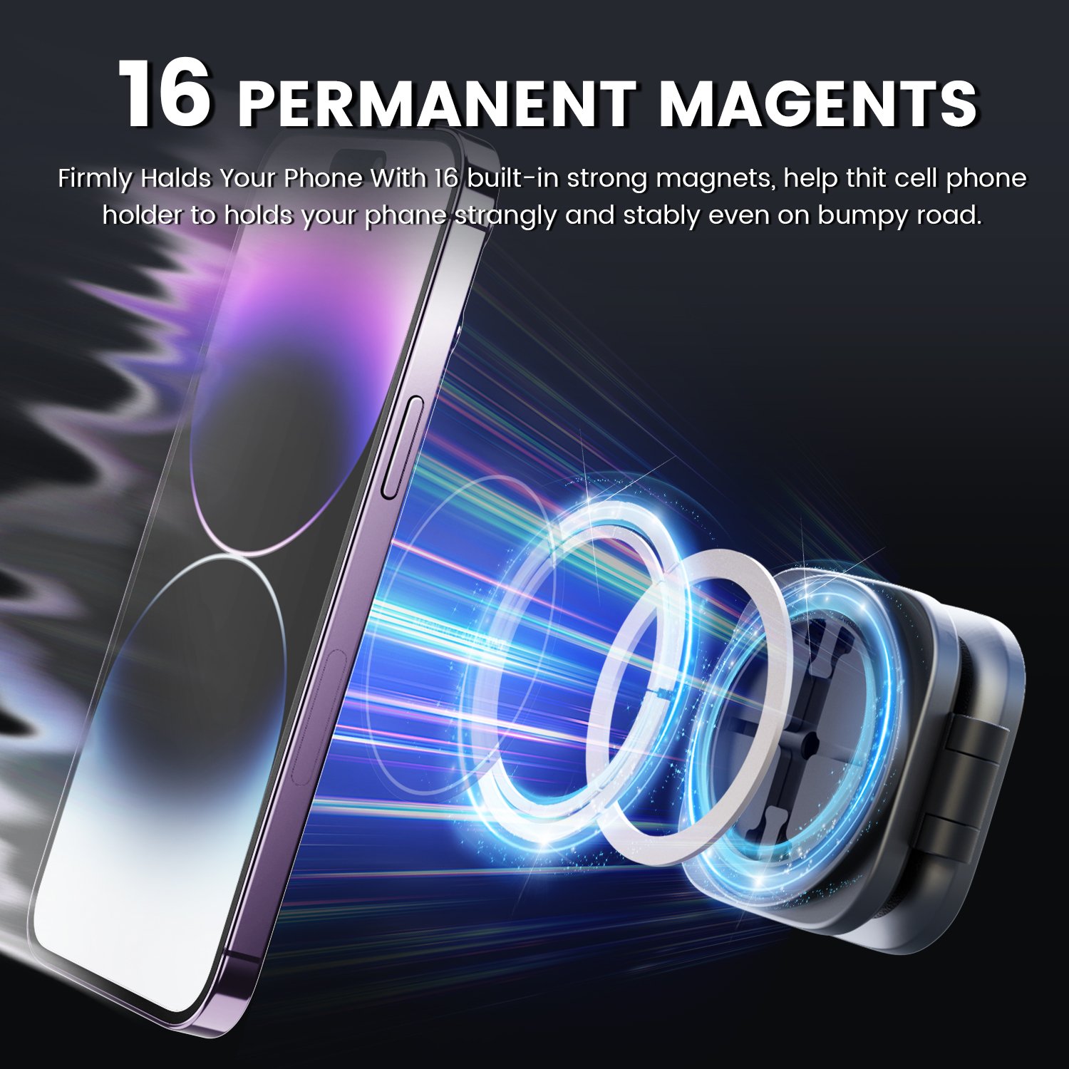 CE wireless charger USB car phone holder universal mini 360 degree magnetic car mount holder mobile phone car holder