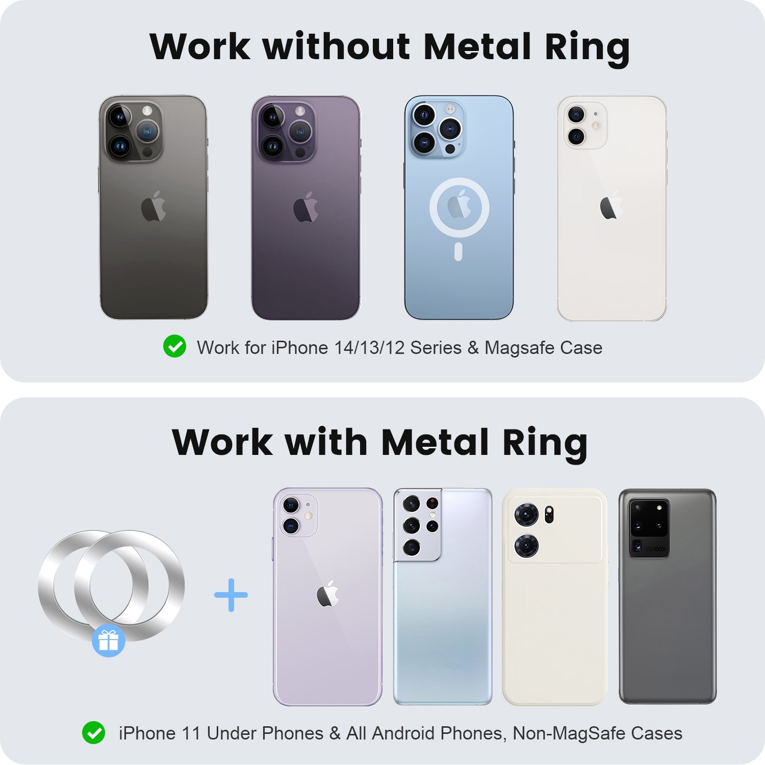 CE wireless charger USB car phone holder universal mini 360 degree magnetic car mount holder mobile phone car holder