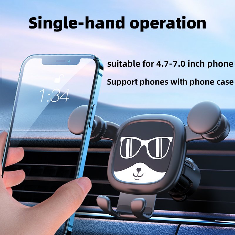 Air Outlet Gravity Car Phone Holder for Car Phone Mount