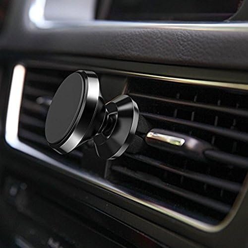 Car ventilation magnetic phone holder reusable powerful magnetic phone holder suitable for cars 360 degree rotating dashboard