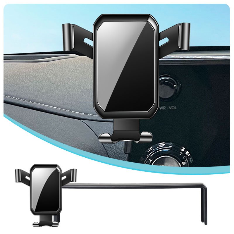 Suitable for 2022-2024 LC300 with USB Car product Mobile Phone Holder Gravity ABS aluminum alloy Car Mobile phone car Mount