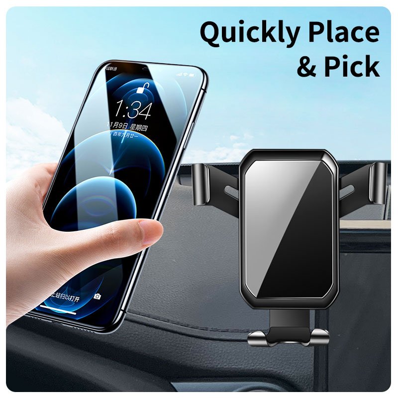 Suitable for 2022-2024 LC300 with USB Car product Mobile Phone Holder Gravity ABS aluminum alloy Car Mobile phone car Mount