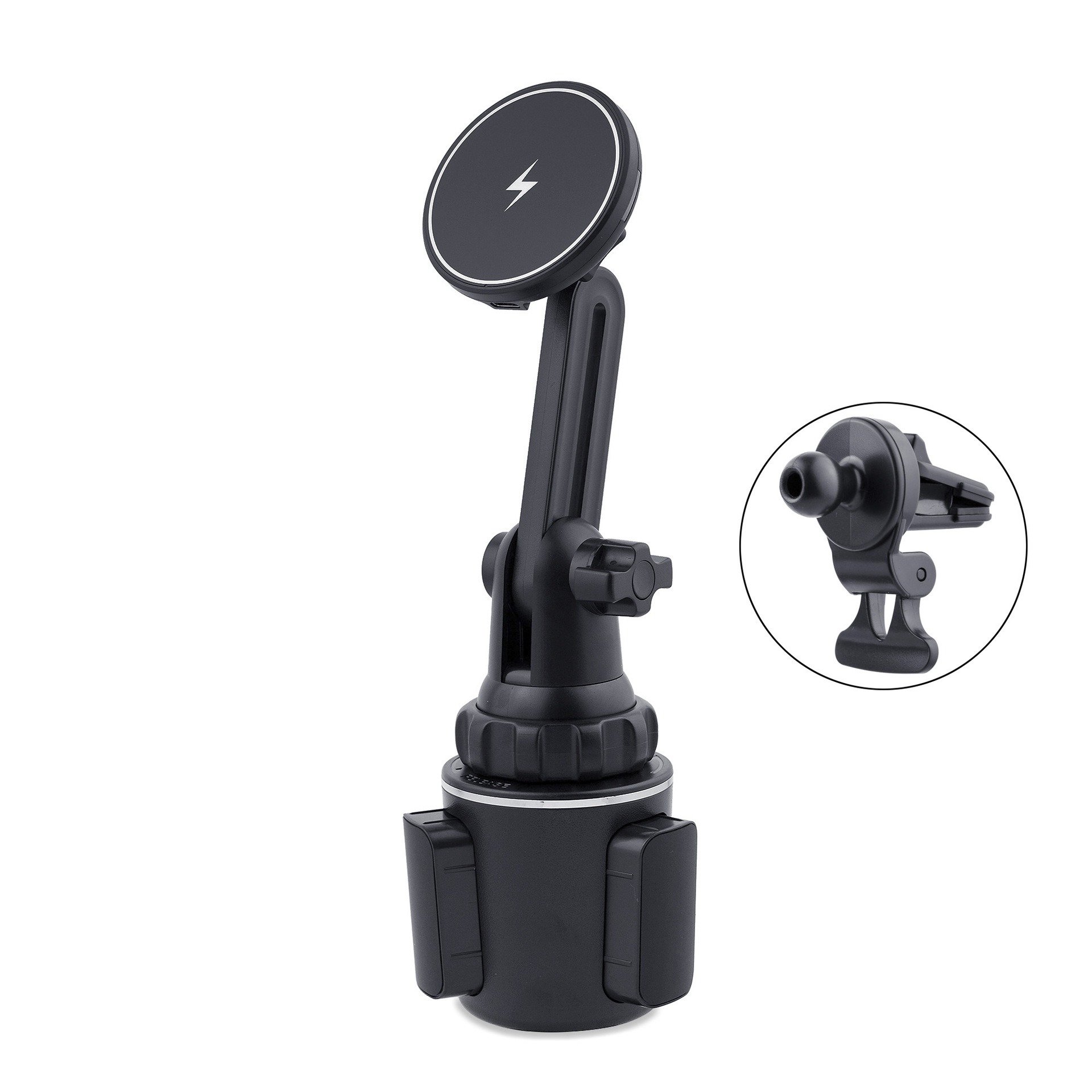 The new car cup holder magnetic charging stand 15W wireless fast charging cross-border e-commerce sales