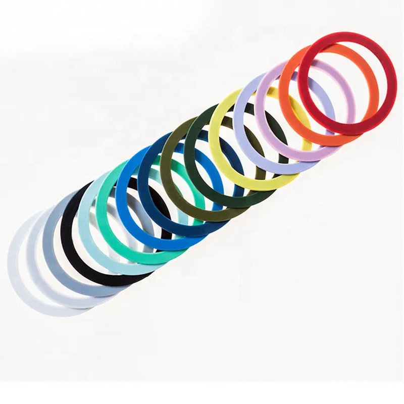 Wholesales Ultra-thin Phone Ring Sticker Magnet Car Mobile Phone Holder Iron Sheet Magnetic Metal Plate Sticker Rings