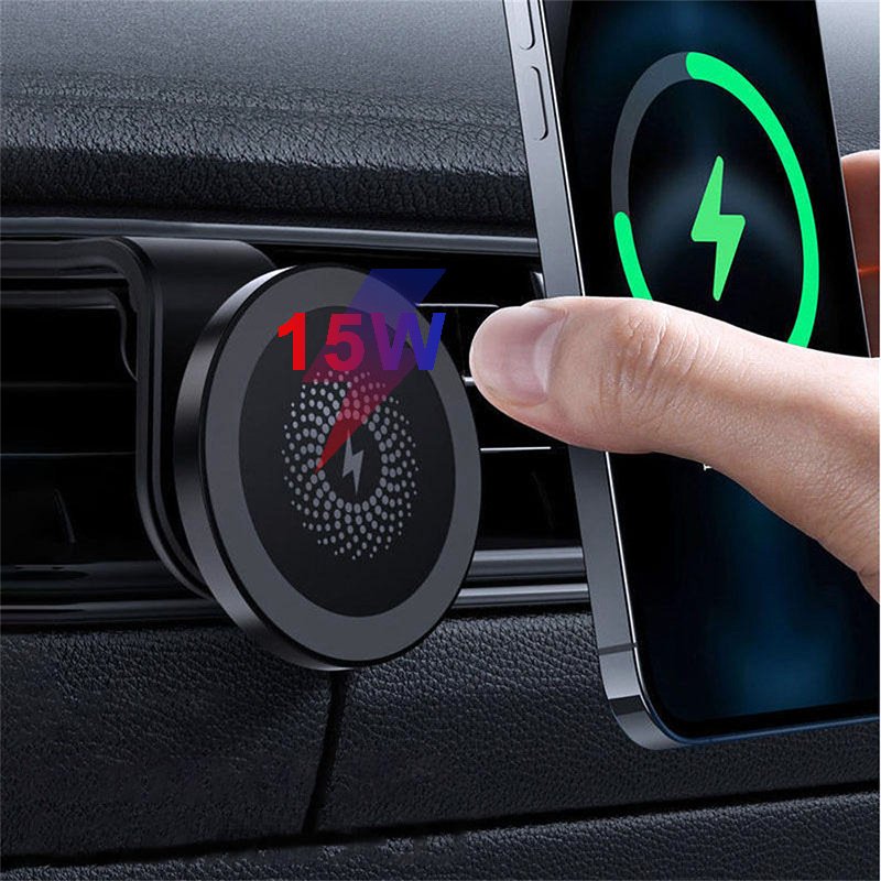 Cheap Mode Air vent Powerful Magnet Phone Charger Wireless With Auto Holder for Car Fast Charging Compatible With iphone