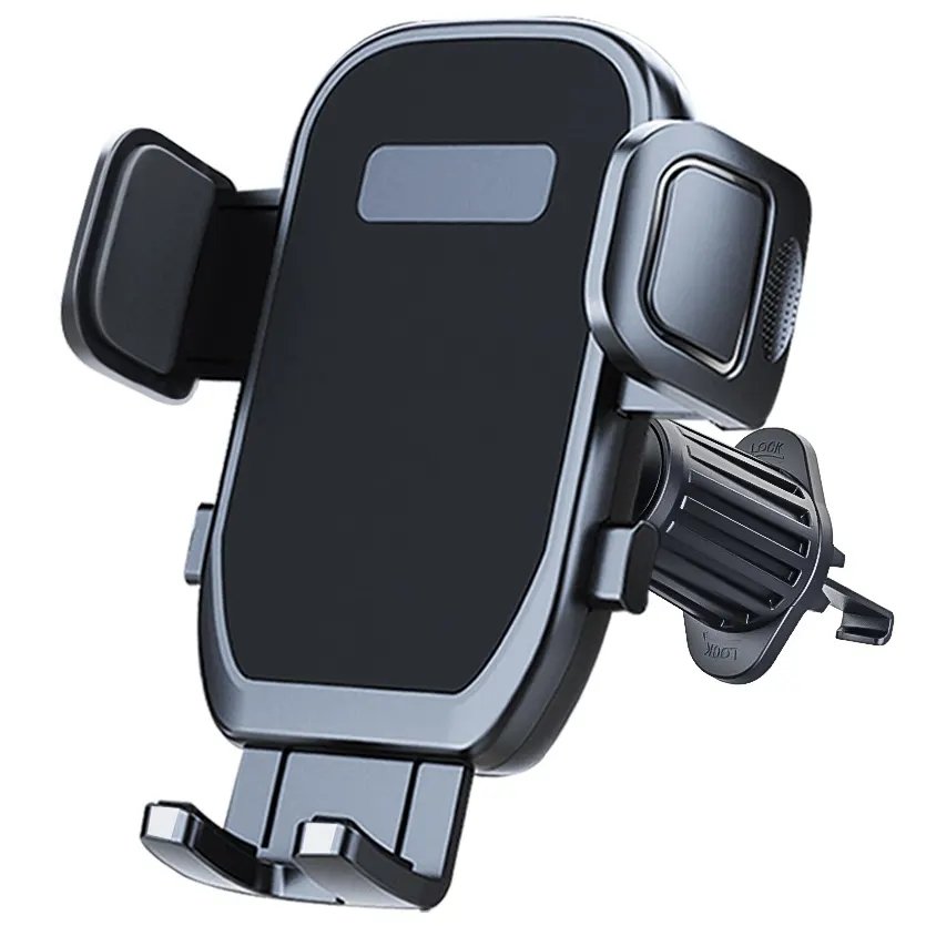 Portable High Quality Car Phone Holder Firmly Car Cell Phone Holders In Car Air Vent With Hook Design Top Sales