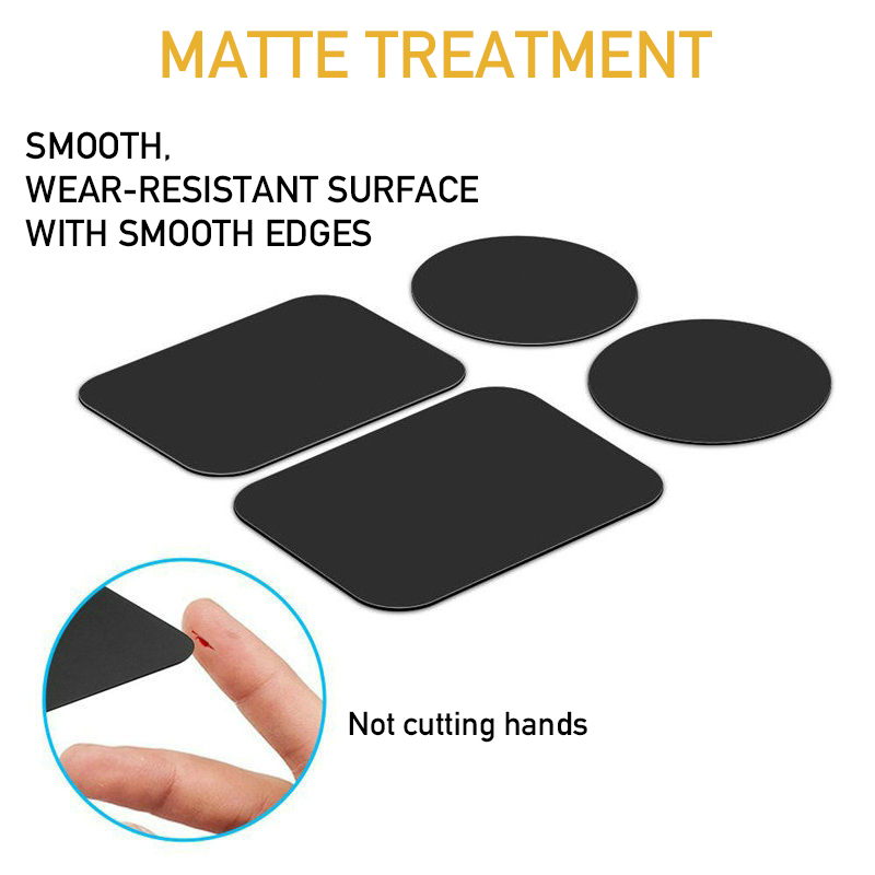 Wholesale Magnetic Metal Plate For Car Phone Holder Universal Iron Sheet Disk Sticker Mount Mobile Phone Magnet Stand