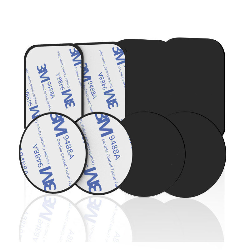Wholesale Magnetic Metal Plate For Car Phone Holder Universal Iron Sheet Disk Sticker Mount Mobile Phone Magnet Stand
