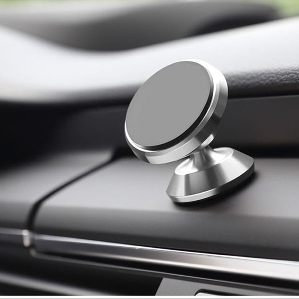 Best Selling OEM Logo Universal 360 degrees Rotation Magnetic Phone Holder Metal Strong Magnet Car Phone Mount Car Dashboard