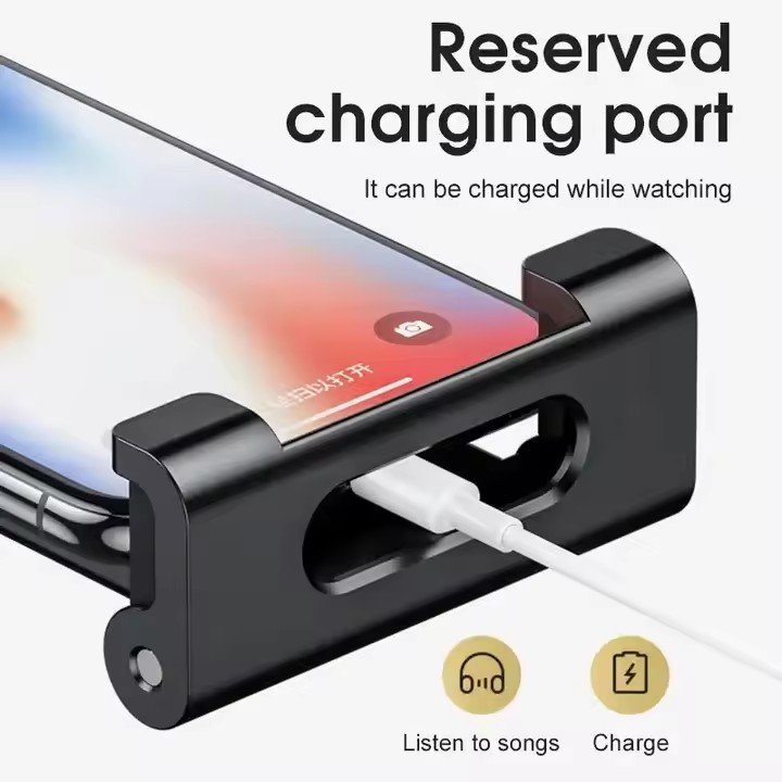 HOT 360 Rotation Car Rear Pillow Bracket Tablet Mobile Phone Bracket Stretchable Clip Chair Mobile Phone holder