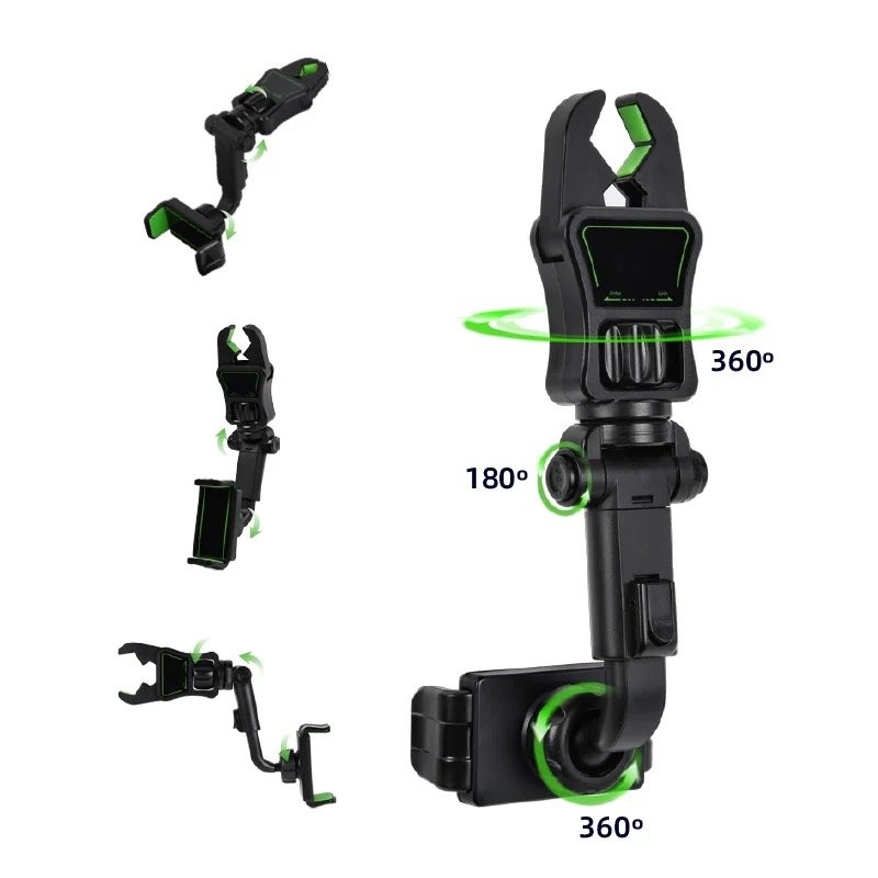 Fourth Generation Car Rearview Mirror Holder Portable Universal Rotation Car Rearview Mirror Mobile Phone Holder