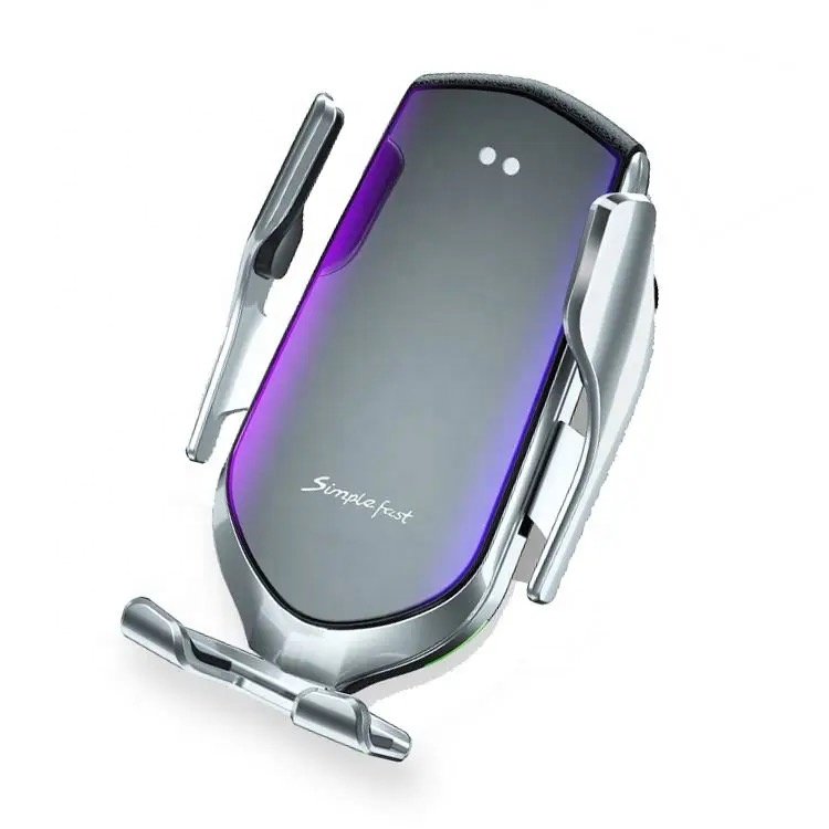 Hot Selling wireless car charger Fast 10W Fast Car Phone Charger 2 in 1 Fast Charging Phone Holder With Automatic clamping