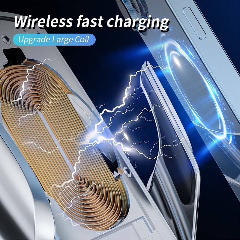 2024 Best Selling Products Q3S Car wireless charger support mobile phone Qi fixed bracket 15W fast charging wireless charging