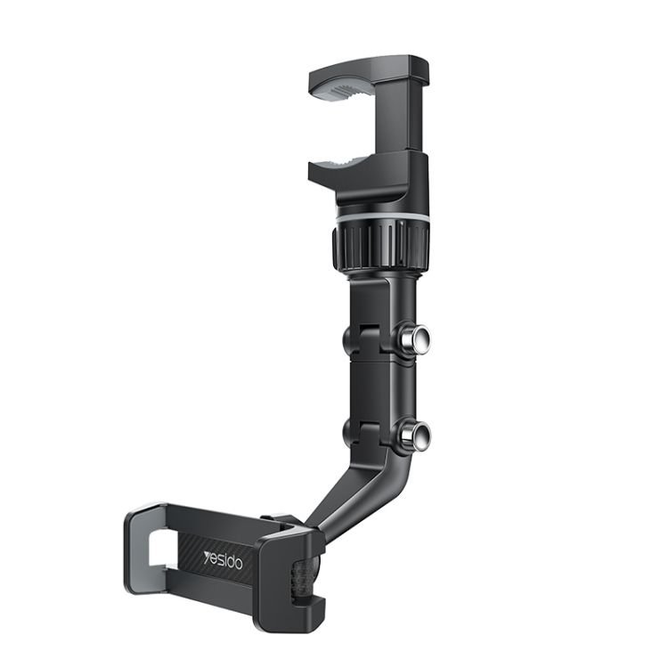C192 Best Selling Rearview Mirror Mobile Phone Car Holder 360 Rotating Car Phone Mount And Gps Holder Rearview Mirror Clip
