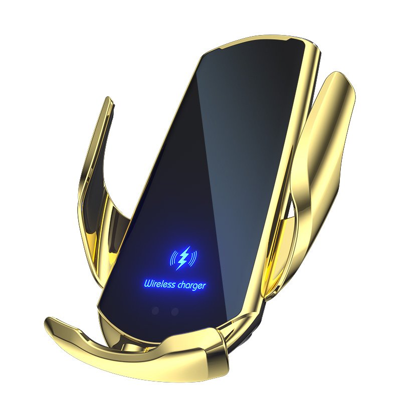 Q3 Magnetic Charging Mobile Phone Car Holder 15w Wireless Car Charger Mount Auto-sensing Car Phone Holder