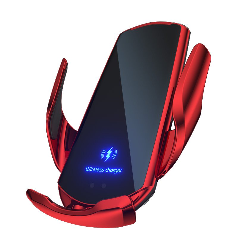 Q3 Magnetic Charging Mobile Phone Car Holder 15w Wireless Car Charger Mount Auto-sensing Car Phone Holder