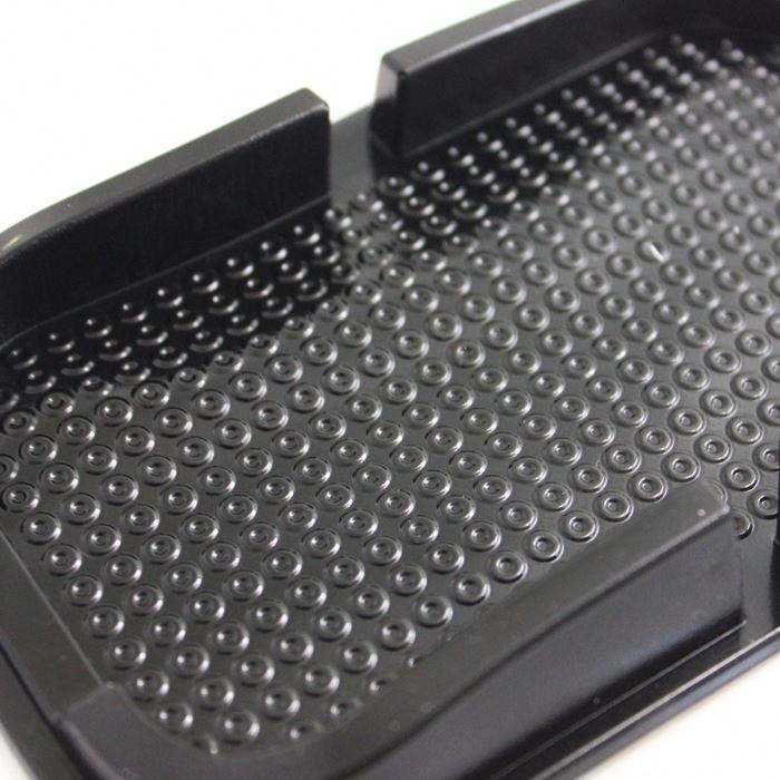 Car Pu Organizer Storage Box Mobile Holder Stand Accessories Car Non-slip Phone Holder