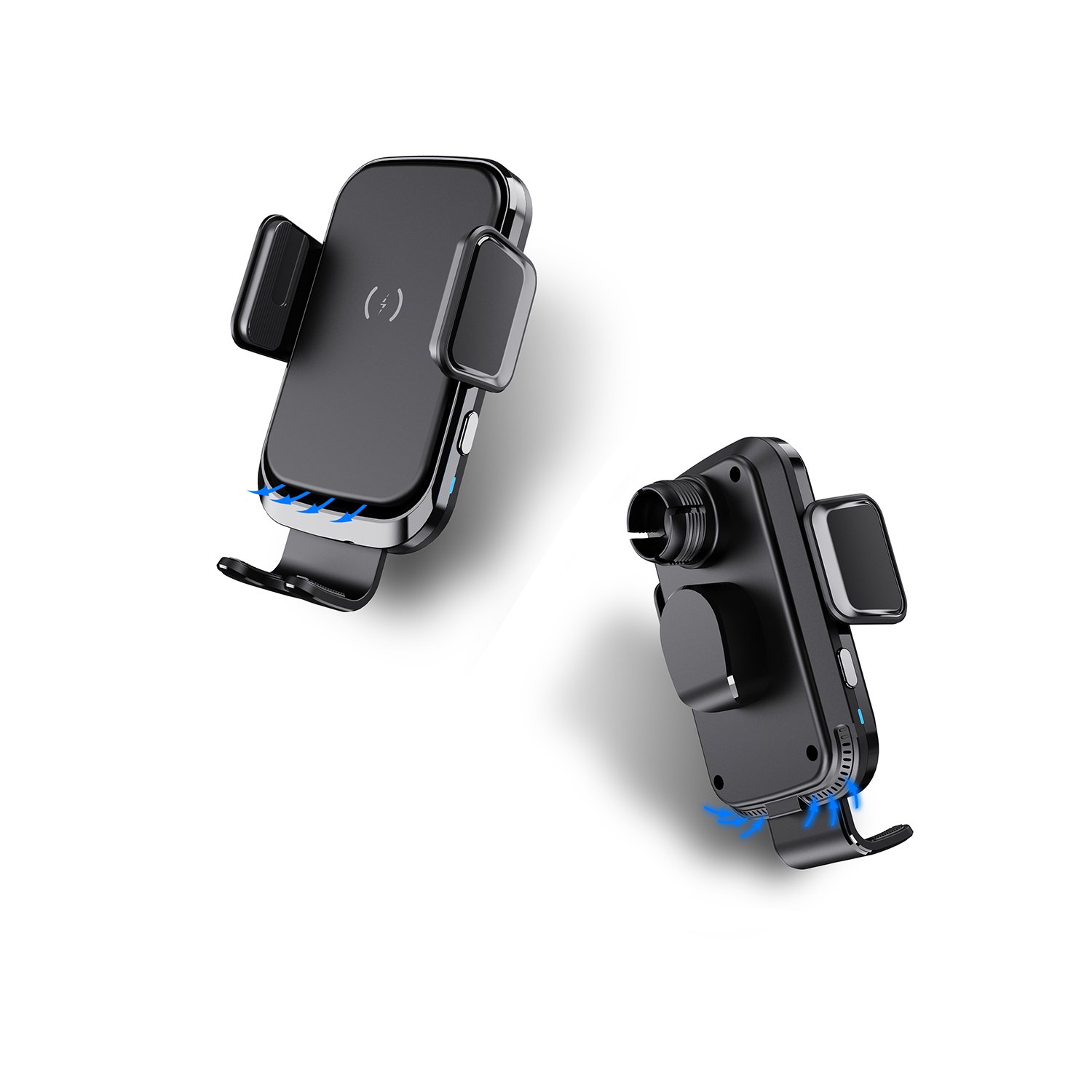 Hot selling touch control intelligent sensor 15W car wireless charger fast charging car holder