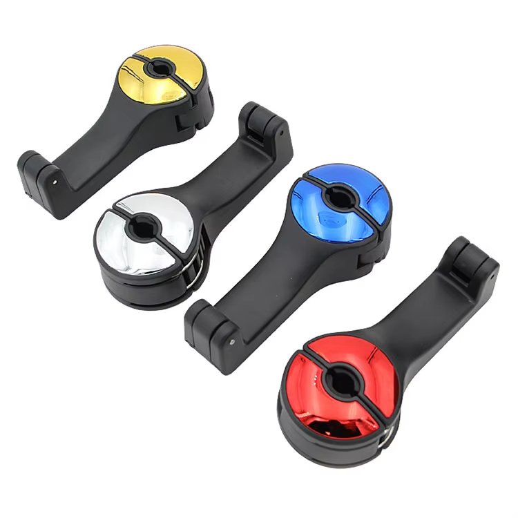 New Arrival 2 in 1 Adjustable Multi-color Multi-function Car Headrest Hook Car Mobile Phone Holder