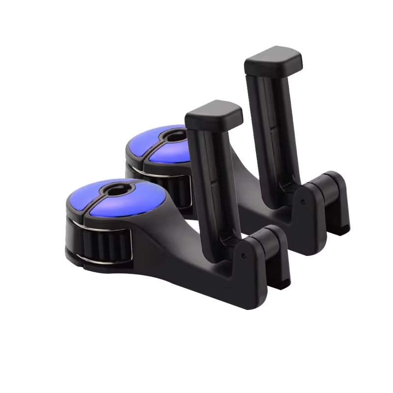 New Arrival 2 in 1 Adjustable Multi-color Multi-function Car Headrest Hook Car Mobile Phone Holder
