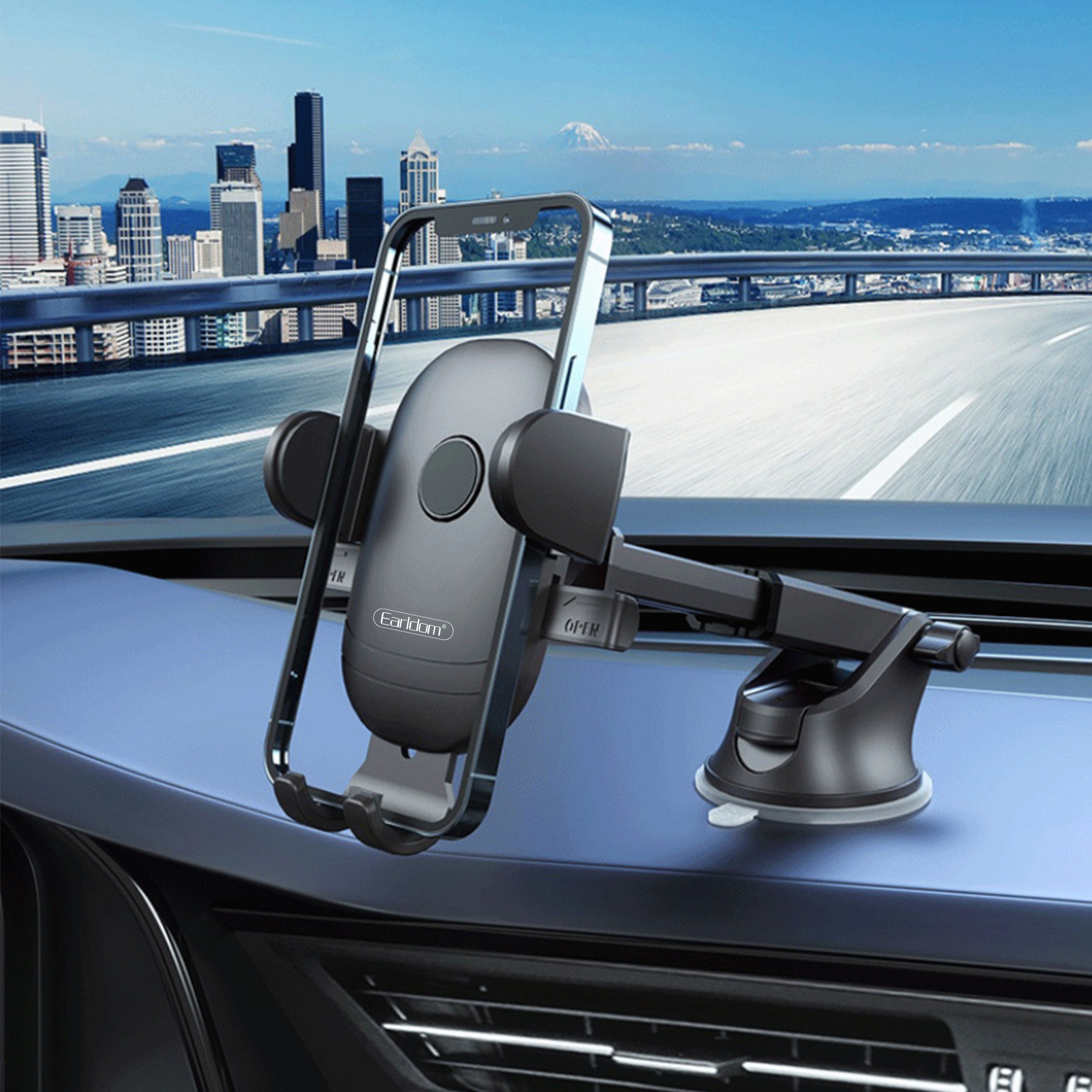 Earldom Magnetic Car phone Holder metal Air Vent Mount holder in Car mobile Phone Holder For redmi note 8 phone Stand Universal