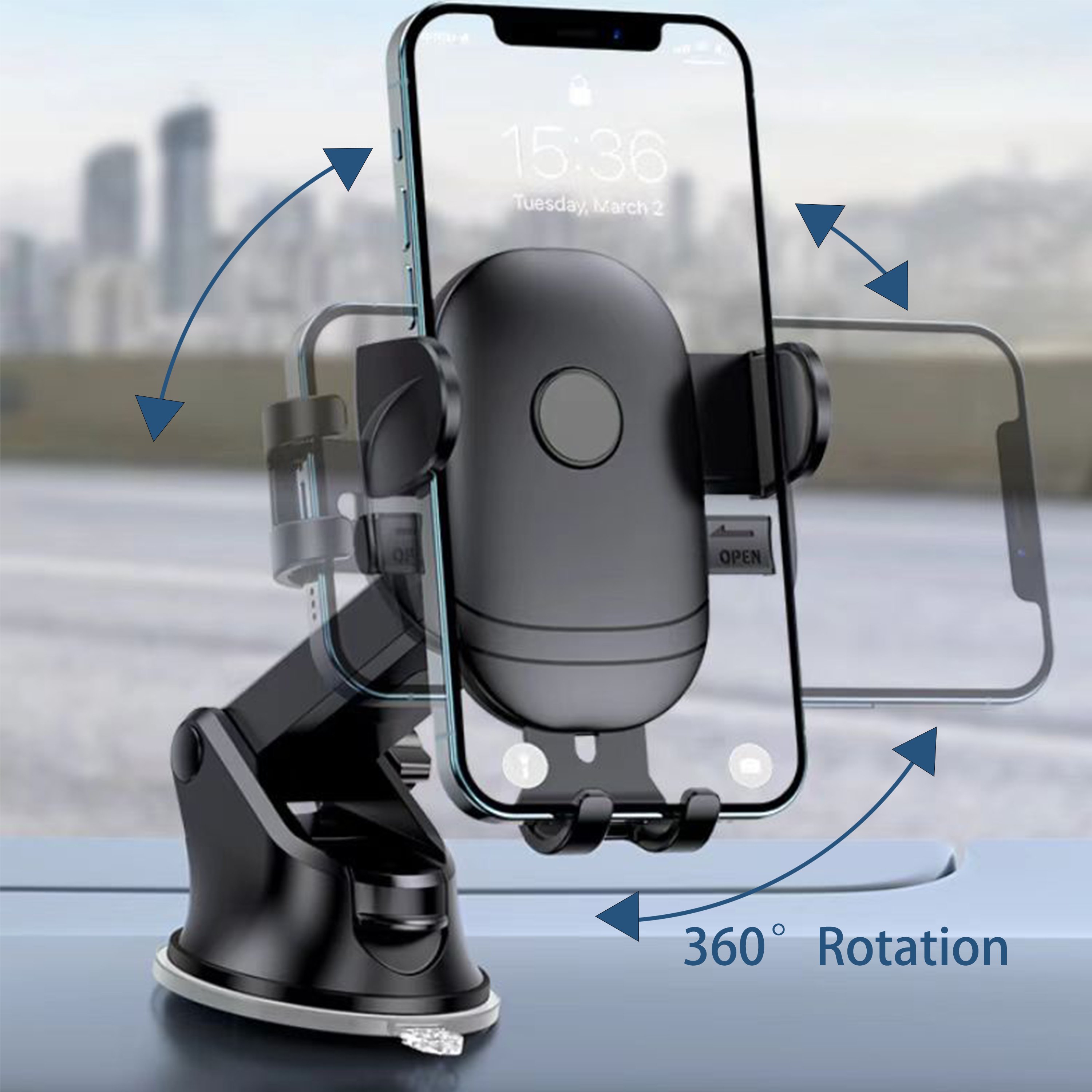 Earldom Magnetic Car phone Holder metal Air Vent Mount holder in Car mobile Phone Holder For redmi note 8 phone Stand Universal