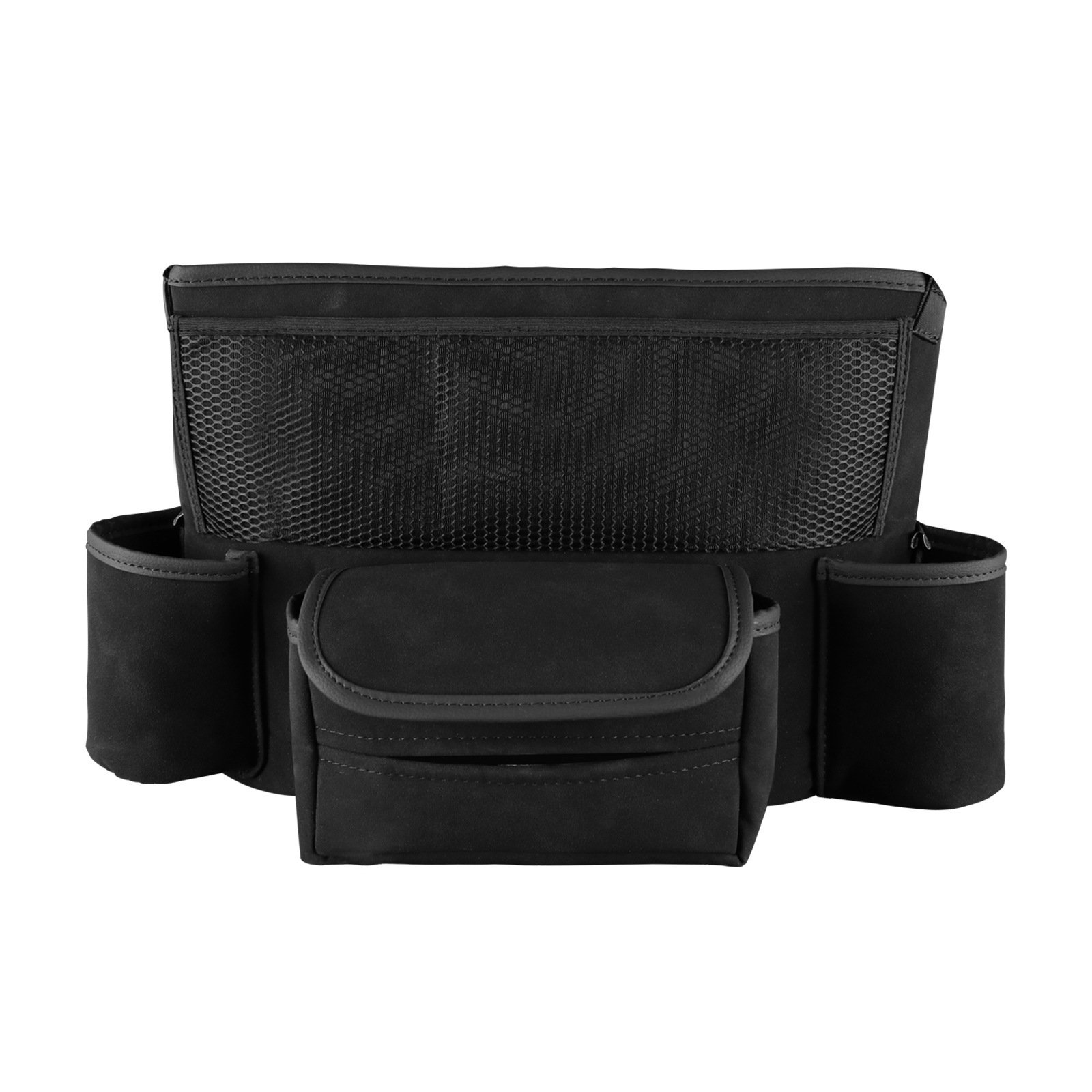Car Handbag Holder Between Seats Suede Large Capacity Car Purse Holder Automotive Consoles & Organizers