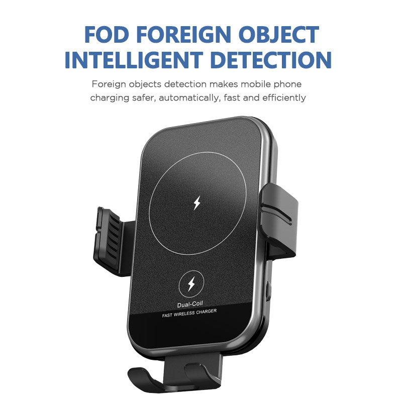Best Selling Products 2024 KC Certificate Mobile Phone Portable Automatic 15w Car Wireless Charger Holder