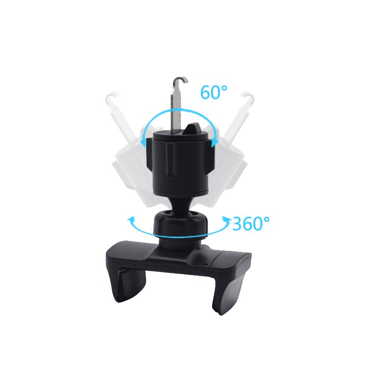 New Item Custom Logo Mini Car Holder Air Vent Mount ABS Car Phone Stander Silicone stand mount in Car Mobile mount Holder